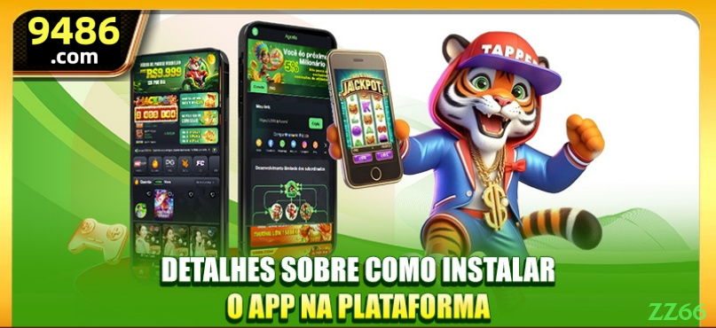 Big win animation on zz66 slot Jogo